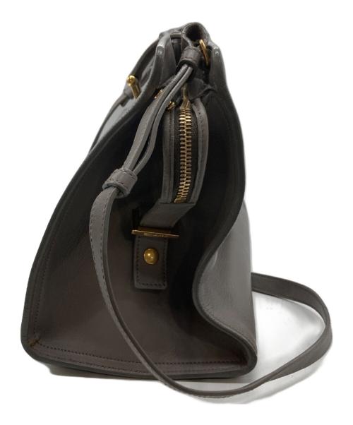 Saint Laurent Paris（サンローランパリ）Saint Laurent Paris (サンローランパリ) プチカバスYライン2WAYバッグ グレーの古着・服飾アイテム