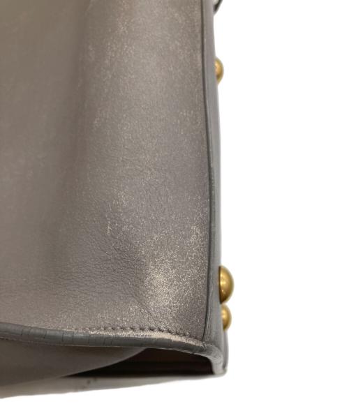 Saint Laurent Paris（サンローランパリ）Saint Laurent Paris (サンローランパリ) プチカバスYライン2WAYバッグ グレーの古着・服飾アイテム