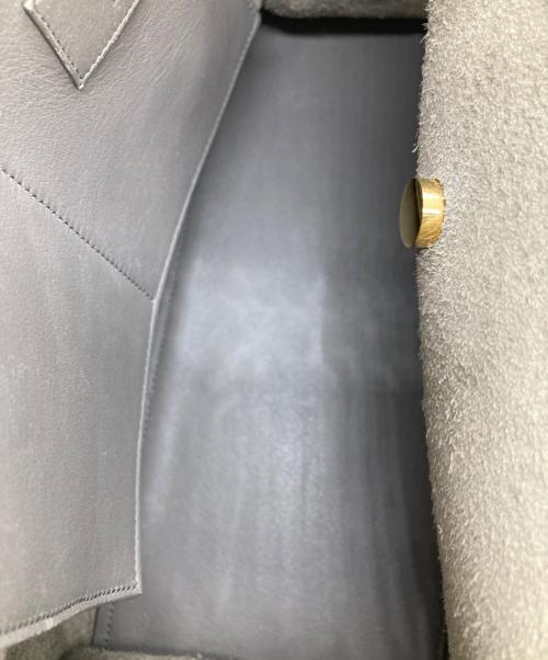 Saint Laurent Paris（サンローランパリ）Saint Laurent Paris (サンローランパリ) プチカバスYライン2WAYバッグ グレーの古着・服飾アイテム