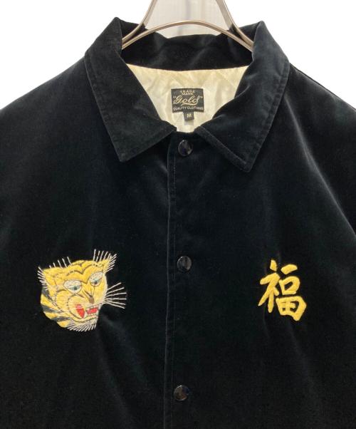 gold（ゴールド）gold (ゴールド) VELVETEEN VIET-NAM JACKET ブラック サイズ:Mの古着・服飾アイテム