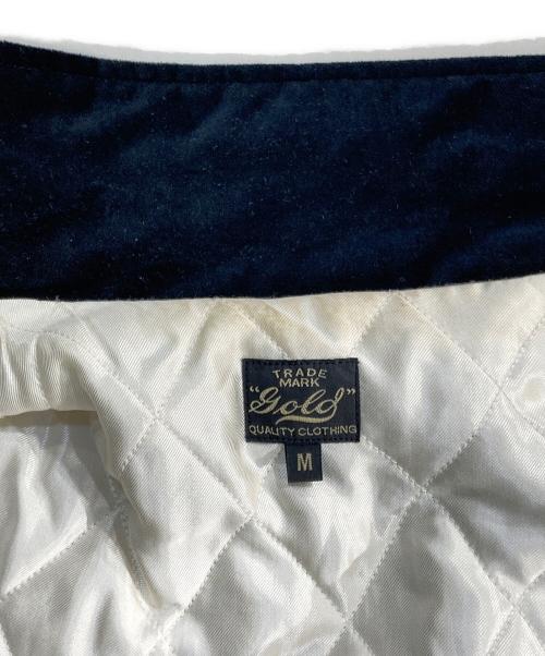 gold（ゴールド）gold (ゴールド) VELVETEEN VIET-NAM JACKET ブラック サイズ:Mの古着・服飾アイテム