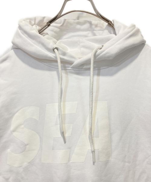 WIND AND SEA（ウィンダンシー）WIND AND SEA (ウィンダンシー) プリントパーカー ホワイト サイズ:Mの古着・服飾アイテム