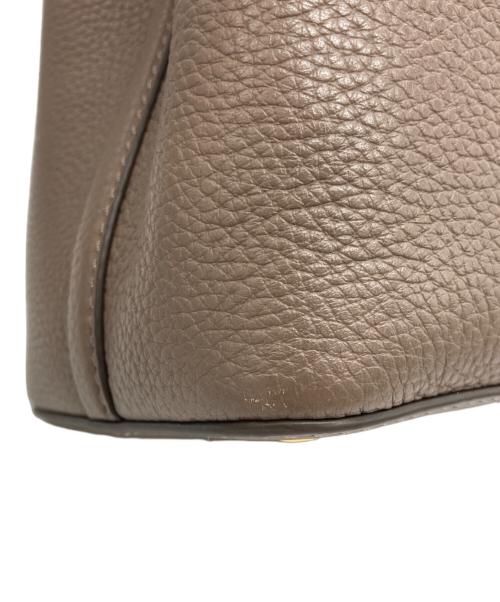 TORY BURCH（トリーバーチ）TORY BURCH (トリーバーチ) britten medium satcel ブラウンの古着・服飾アイテム