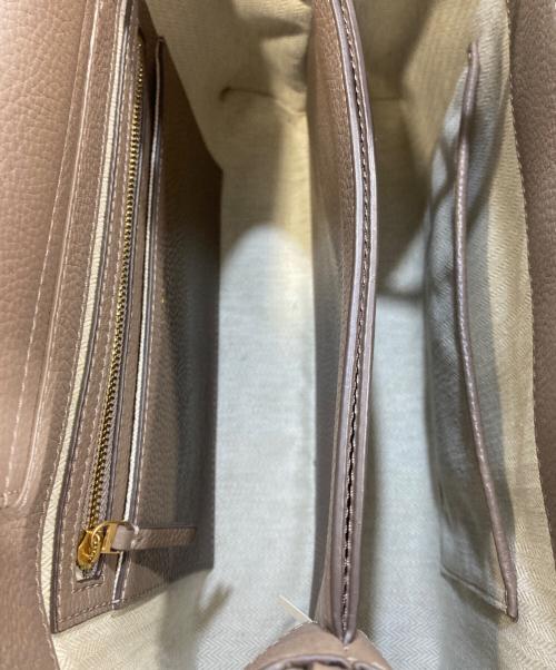 TORY BURCH（トリーバーチ）TORY BURCH (トリーバーチ) britten medium satcel ブラウンの古着・服飾アイテム