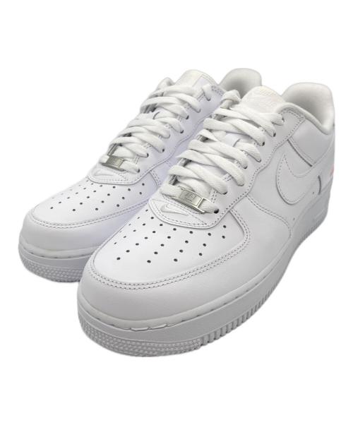 NIKE（ナイキ）NIKE (ナイキ) Supreme (シュプリーム) AIR FORCE 1 LOW/SUPREME ホワイト サイズ:27.5の古着・服飾アイテム