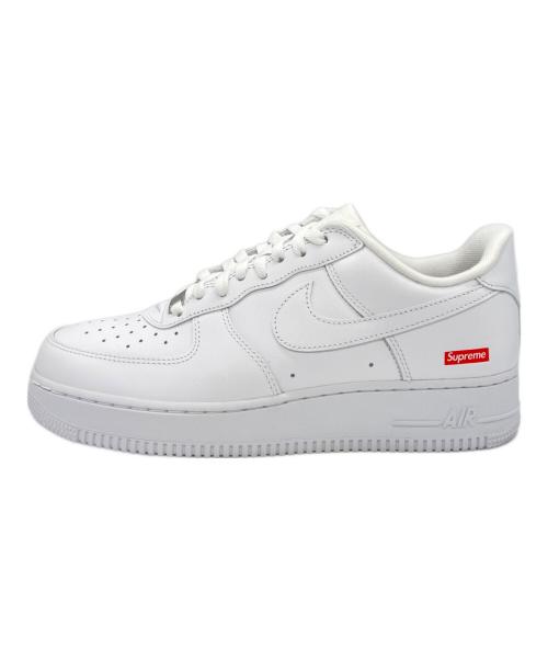 NIKE（ナイキ）NIKE (ナイキ) Supreme (シュプリーム) AIR FORCE 1 LOW/SUPREME ホワイト サイズ:27.5の古着・服飾アイテム