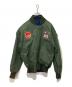 JASDF（ジェーエーエスディーエフ）の古着「ワッペンフライトジャケット」｜グリーン
