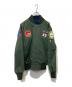 JASDF (ジェーエーエスディーエフ) ワッペンフライトジャケット グリーン サイズ:1：20000円