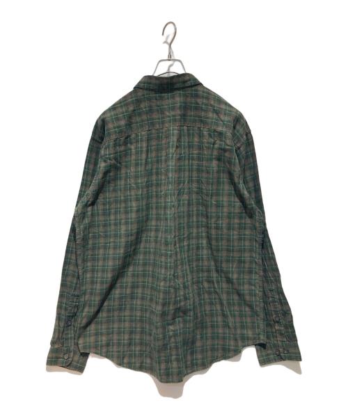 Patagonia（パタゴニア）Patagonia (パタゴニア) チェックシャツ グリーン サイズ:Ｌの古着・服飾アイテム