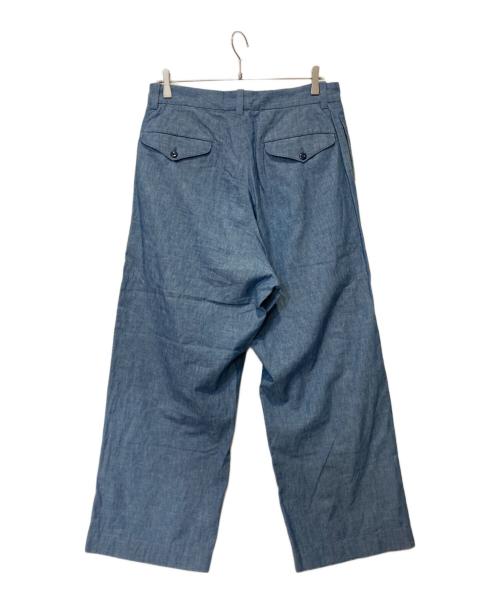 MADISON BLUE（マディソンブルー）MADISON BLUE (マディソンブルー) HIGH WAIST PANTS CHAMBRAY スカイブルー サイズ:Sの古着・服飾アイテム