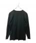 AURALEE (オーラリー) LUSTER PLAITING L/S TEE ブラック サイズ:４：8000円