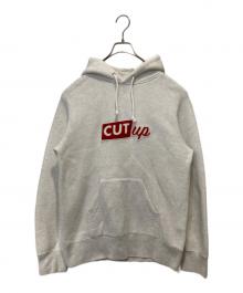 sacai（サカイ）の古着「プルオーバーパーカー/Cut Up Hoodie」｜ホワイト