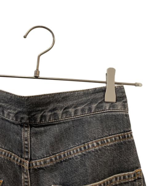 JOHN LAWRENCE SULLIVAN（ジョン ローレンス サリバン）JOHN LAWRENCE SULLIVAN (ジョン ローレンス サリバン) RIGID DENIM WIDE PAN ブラック サイズ:Sの古着・服飾アイテム