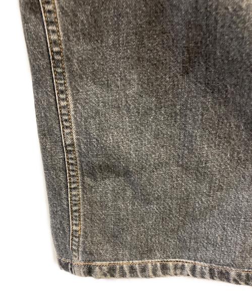 JOHN LAWRENCE SULLIVAN（ジョン ローレンス サリバン）JOHN LAWRENCE SULLIVAN (ジョン ローレンス サリバン) RIGID DENIM WIDE PAN ブラック サイズ:Sの古着・服飾アイテム