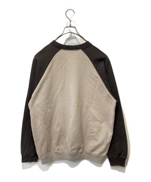 PWA（プア）PWA (プア) H/G SORTED SWEAT SHIRT ベージュ サイズ:Mの古着・服飾アイテム