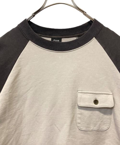 PWA（プア）PWA (プア) H/G SORTED SWEAT SHIRT ベージュ サイズ:Mの古着・服飾アイテム