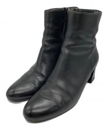 FABIO RUSCONI（ファビオルスコーニ）の古着「ショートブーツ」｜ブラック