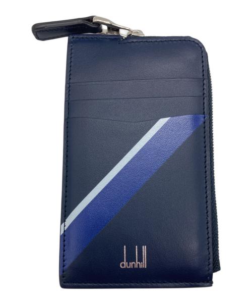 dunhill（ダンヒル）dunhill (ダンヒル) JFA (ジェーエフエー) パスケース ネイビーの古着・服飾アイテム