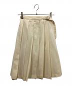 tricot COMME des GARCONSトリココムデギャルソン）の古着「ウールラップスカート」｜アイボリー