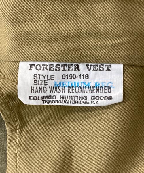COLIMBO（コリンボ）COLIMBO (コリンボ) ハンティングベスト グリーン サイズ:Ｍの古着・服飾アイテム