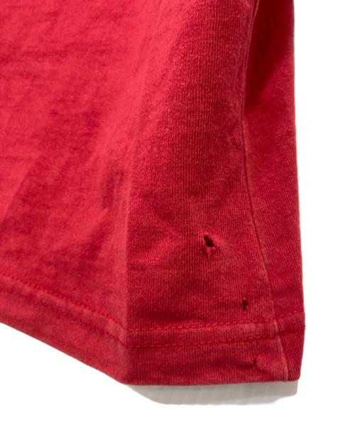 OFFWHITE（オフホワイト）OFFWHITE (オフホワイト) Champion (チャンピオン) コラボロゴTシャツ レッド サイズ:XLの古着・服飾アイテム