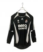 adidasアディダス）の古着「サッカーシャツ」｜ブラック