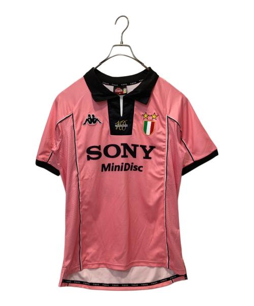 KAPPA（カッパ）Kappa (カッパ) サッカーシャツ ピンク サイズ:Ｌの古着・服飾アイテム