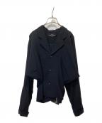 tricot COMME des GARCONSトリココムデギャルソン）の古着「変形ジャケット」｜ブラック