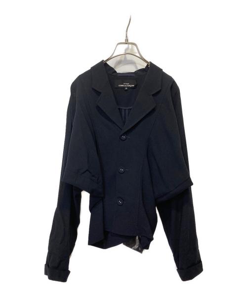 tricot COMME des GARCONS（トリココムデギャルソン）tricot COMME des GARCONS (トリココムデギャルソン) 変形ジャケット ブラック サイズ:Mの古着・服飾アイテム