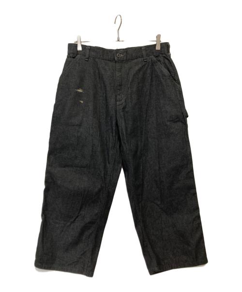 BURGUS PLUS（バーガスプラス）BURGUS PLUS (バーガスプラス) デニムペインターパンツ インディゴ サイズ:W32の古着・服飾アイテム