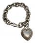 judith ripka（ジュディスリプカ）の古着「sterling heart charm link bracelet signed」