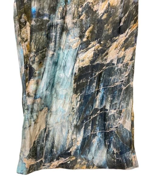 MURRAL（ミューラル）MURRAL (ミューラル) プリントイージーワイドパンツ ブルー サイズ:1 未使用品の古着・服飾アイテム