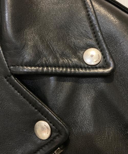 Saint Laurent Paris（サンローランパリ）Saint Laurent Paris (サンローランパリ) クラッシクモーターサイクルライダースジャケット ブラック サイズ:44の古着・服飾アイテム