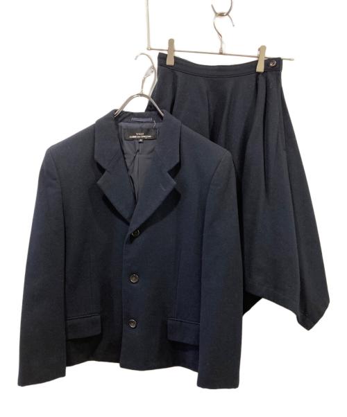tricot COMME des GARCONS（トリココムデギャルソン）tricot COMME des GARCONS (トリココムデギャルソン) セットアップスーツ ネイビー サイズ:Ｍの古着・服飾アイテム