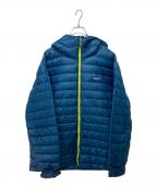 Patagoniaパタゴニア）の古着「ダウン・セーター・フーディー」｜ブルー