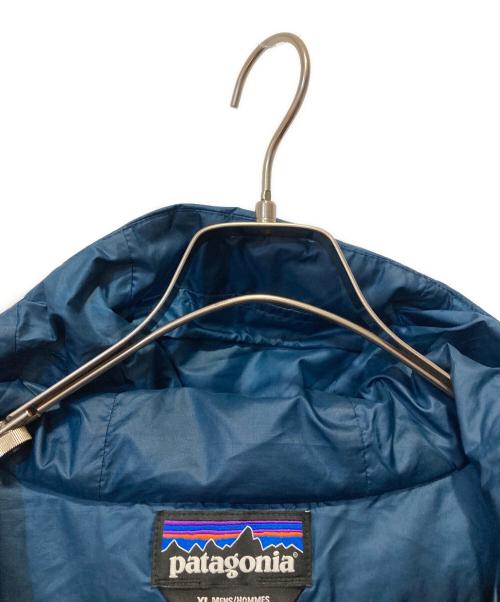 Patagonia（パタゴニア）Patagonia (パタゴニア) ダウン・セーター・フーディー ブルー サイズ:XLの古着・服飾アイテム
