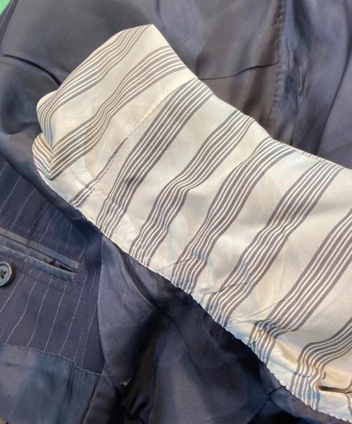 BROOKS BROTHERS（ブルックスブラザーズ）BROOKS BROTHERS (ブルックスブラザーズ) ストライプセットアップスーツ ネイビー サイズ:42REG　36Wの古着・服飾アイテム