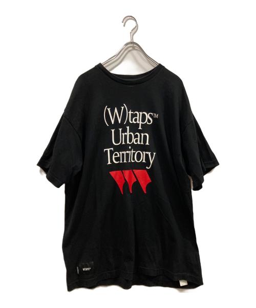 WTAPS（ダブルタップス）WTAPS (ダブルタップス) プリントTシャツ ブラック サイズ:03の古着・服飾アイテム