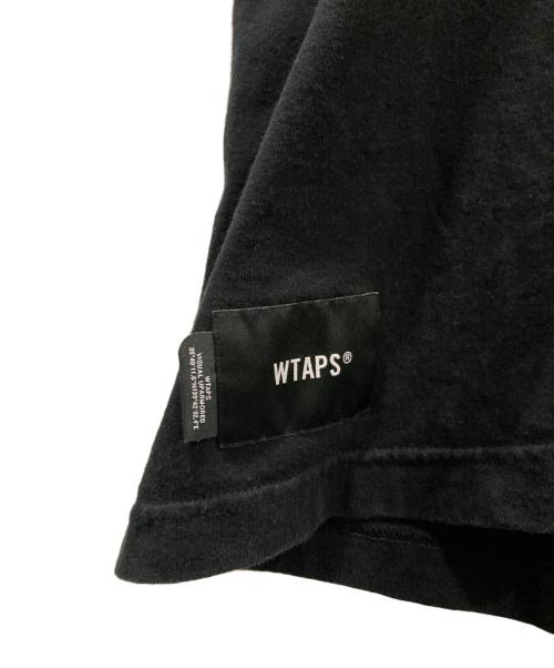 WTAPS（ダブルタップス）WTAPS (ダブルタップス) プリントTシャツ ブラック サイズ:03の古着・服飾アイテム