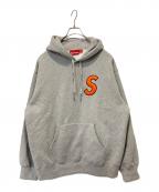 SUPREMEシュプリーム）の古着「S LOGO HOODED SWEATSHIRT」｜グレー