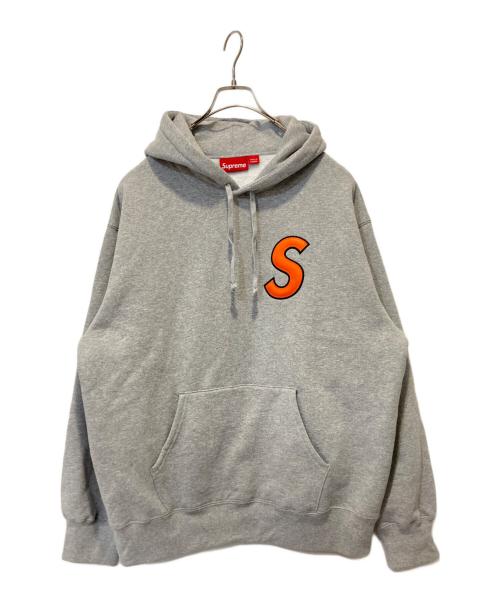SUPREME（シュプリーム）Supreme (シュプリーム) S LOGO HOODED SWEATSHIRT グレー サイズ:Ｌの古着・服飾アイテム