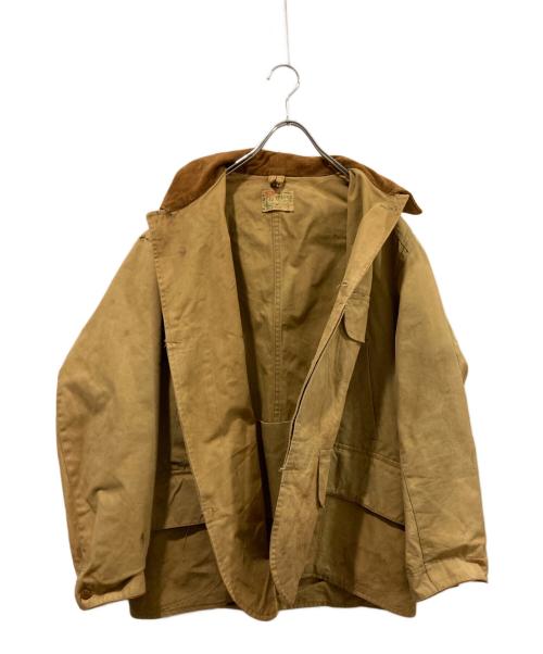 DUXBAK（ダックスバック）duxbak (ダックスバック) ダックハンティングジャケット ベージュ サイズ:42の古着・服飾アイテム