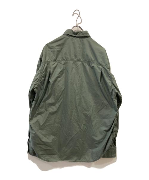 THE NORTHFACE PURPLELABEL（ザ・ノースフェイス パープルレーベル）THE NORTHFACE PURPLELABEL (ザ・ノースフェイス パープルレーベル) マウンテンフィールドBDワークシャツ グリーン サイズ:Ｍの古着・服飾アイテム