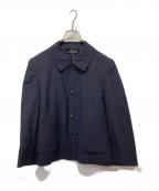 tricot COMME des GARCONSトリココムデギャルソン）の古着「ウールレーヨンジャケット」｜ネイビー