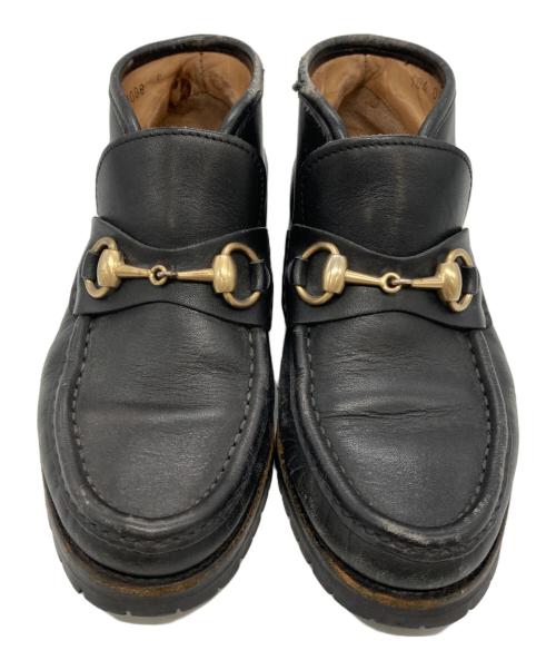 GUCCI（グッチ）GUCCI (グッチ) ビットローファー ブラック サイズ:34 1/2の古着・服飾アイテム