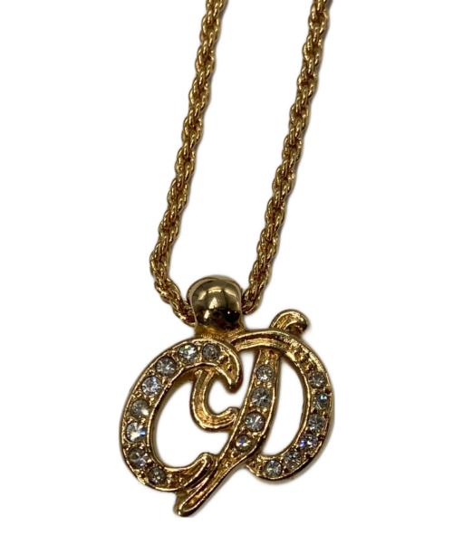 Christian Dior（クリスチャン ディオール）Christian Dior (クリスチャン ディオール) ネックレス ゴールドの古着・服飾アイテム