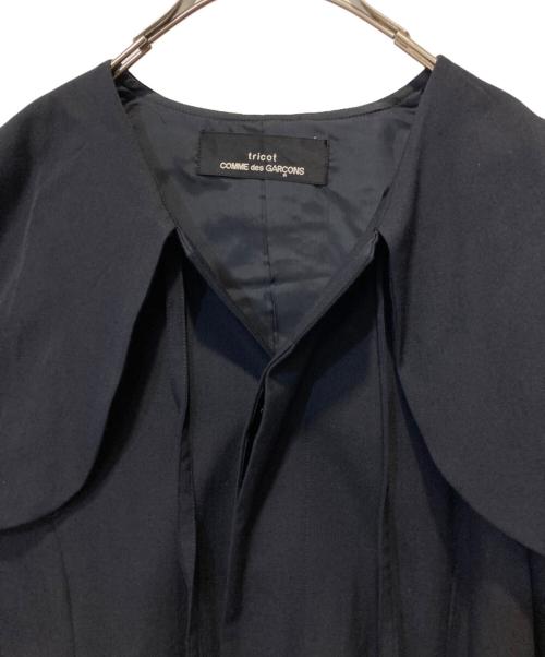 tricot COMME des GARCONS（トリココムデギャルソン）tricot COMME des GARCONS (トリココムデギャルソン) セーラーカラーテーラードジャケット ネイビー サイズ:表記無しの古着・服飾アイテム