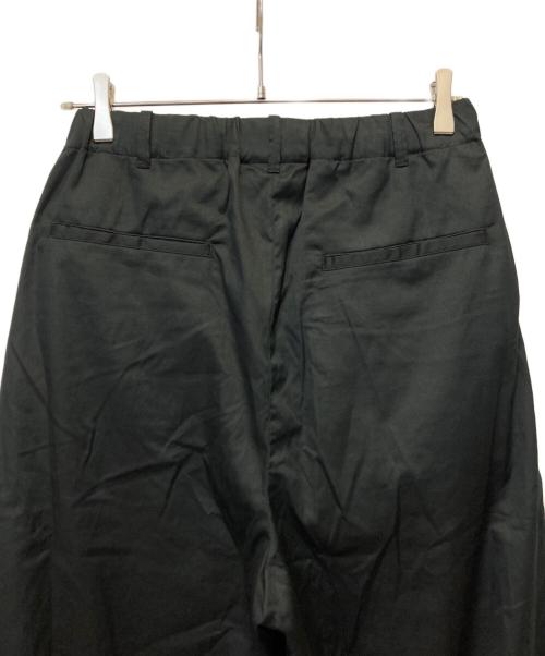 nonnotte（ノノット）nonnotte (ノノット) Draping Elastic In Tuck Wide Trousers ブラック サイズ:4の古着・服飾アイテム