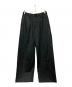 nonnotte（ノノット）の古着「Draping Elastic In Tuck Wide Trousers」｜ブラック