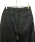 中古・古着 nonnotte (ノノット) Draping Elastic In Tuck Wide Trousers ブラック サイズ:4：29000円
